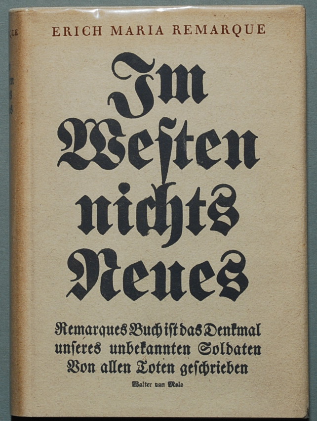 Im Westen nichts Neues book cover