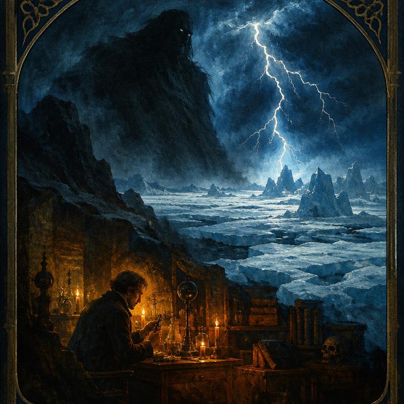 Frankenstein book cover