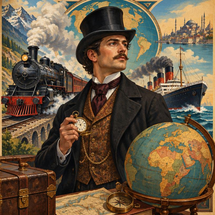 Le Tour du monde en quatre-vingts jours book cover